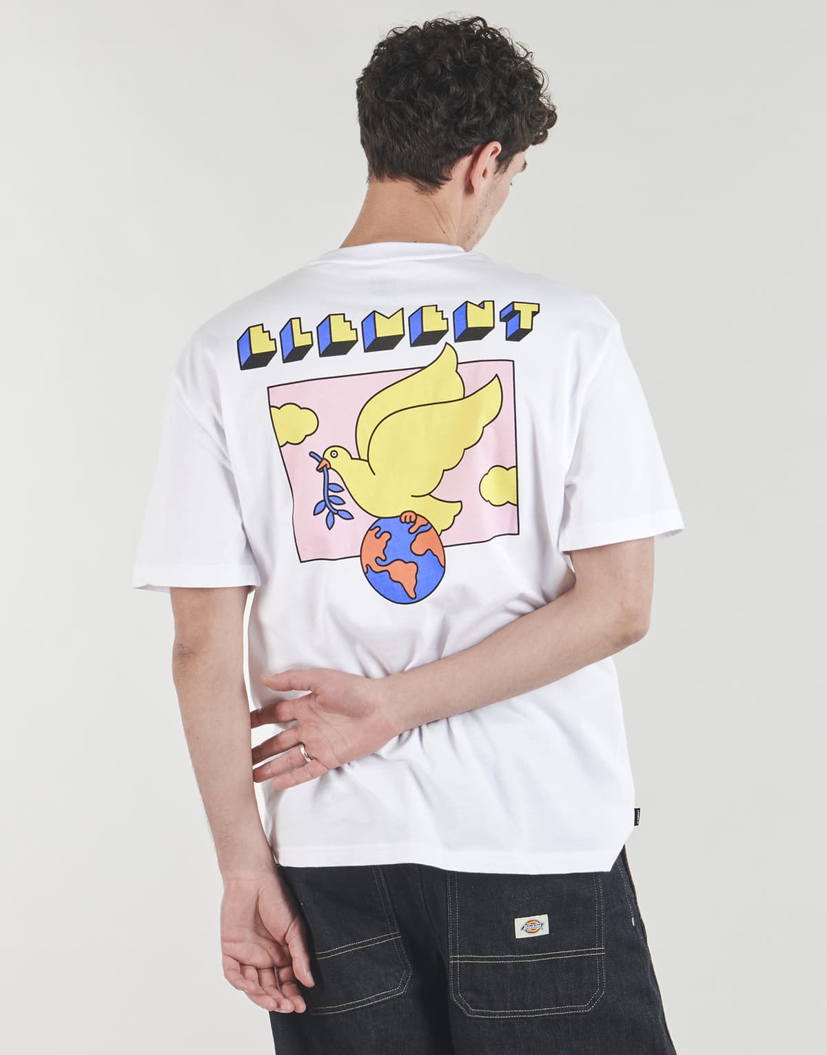 Men's T-Shirts Element White