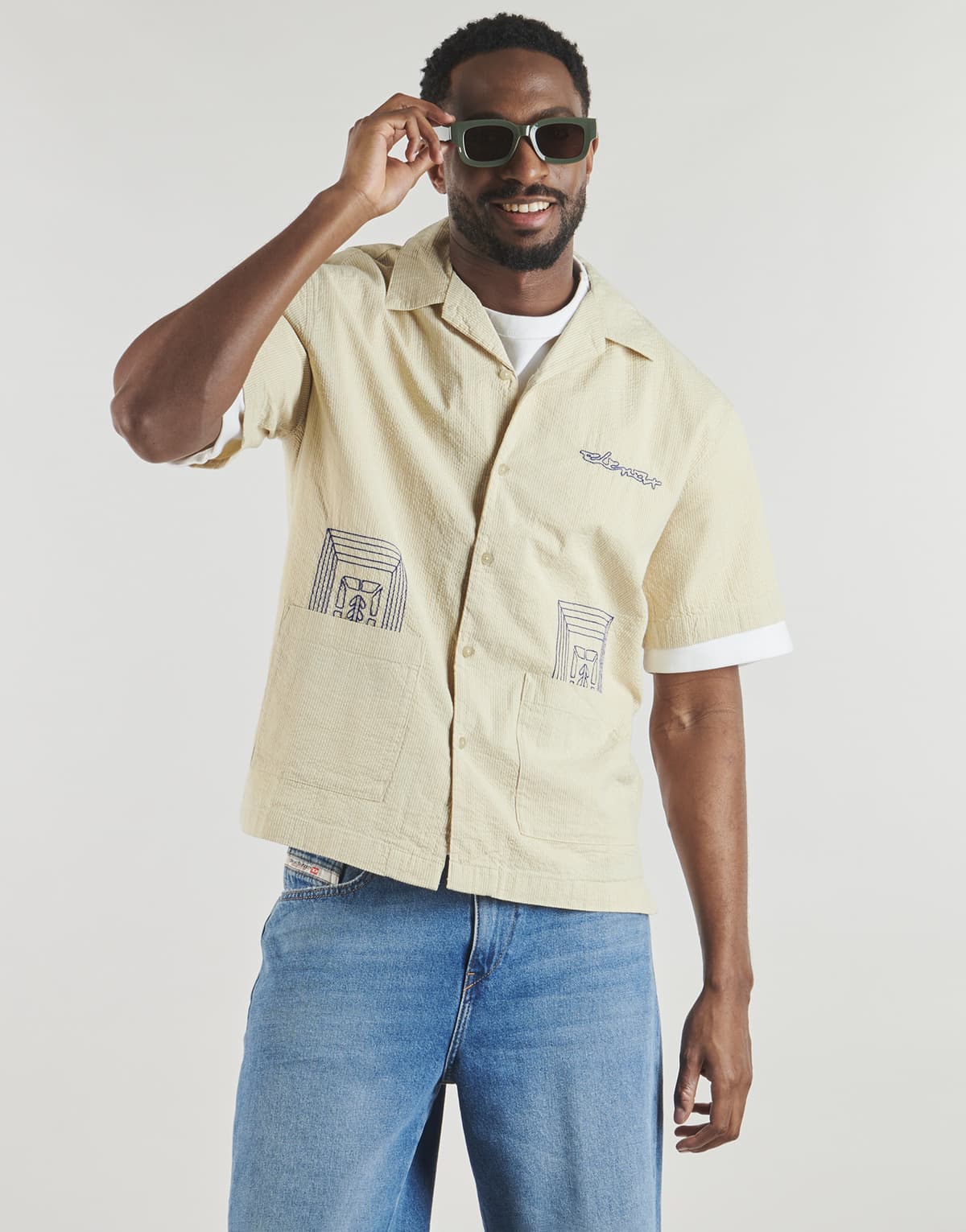 Men's Shirts Element Beige