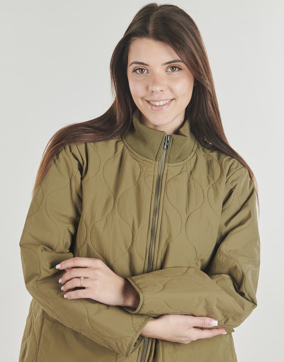 Women's Jackets JDY Khaki