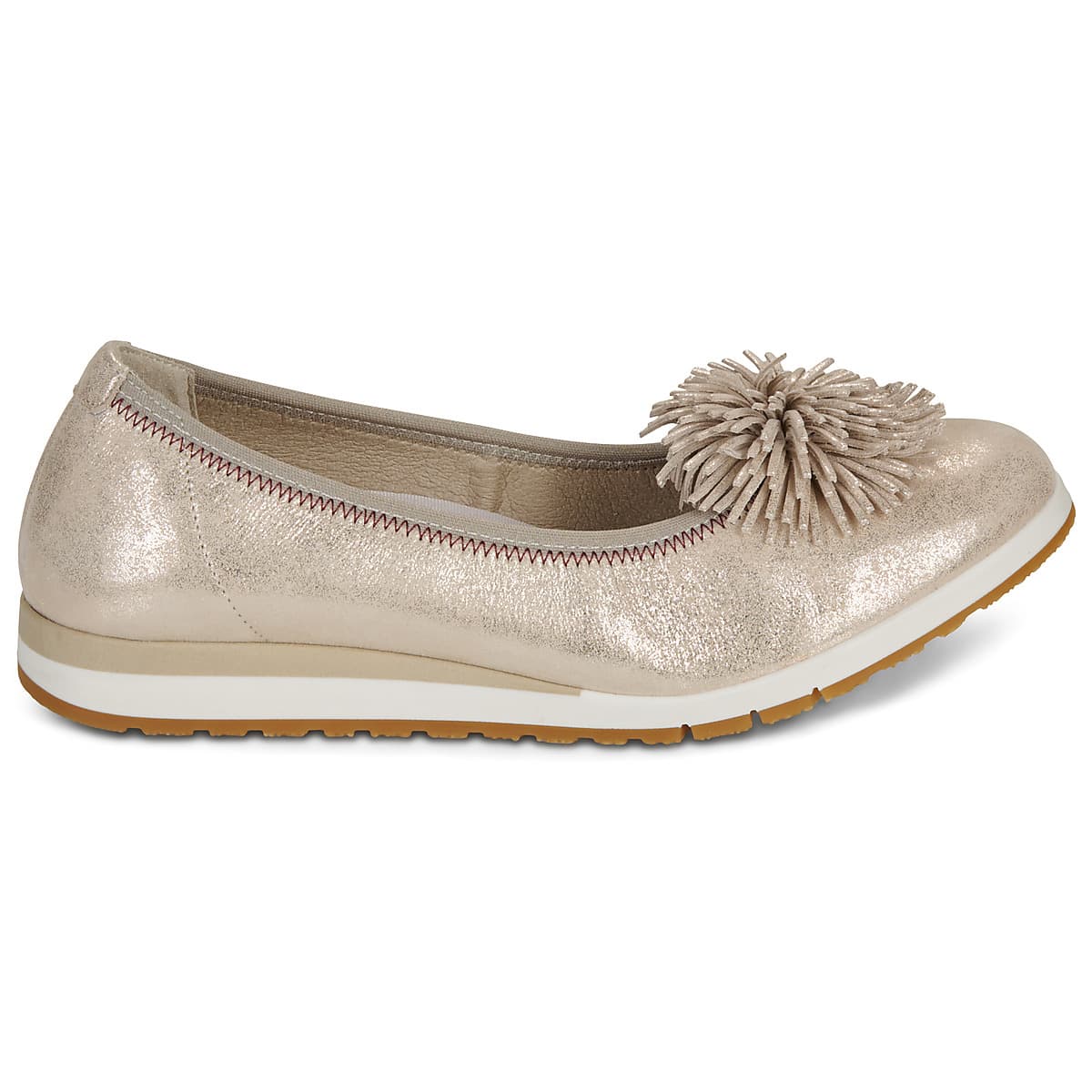 Women's Ballet Flats Dorking Gold