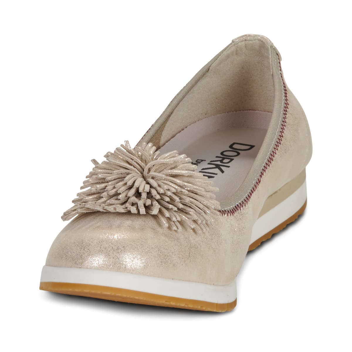 Women's Ballet Flats Dorking Gold