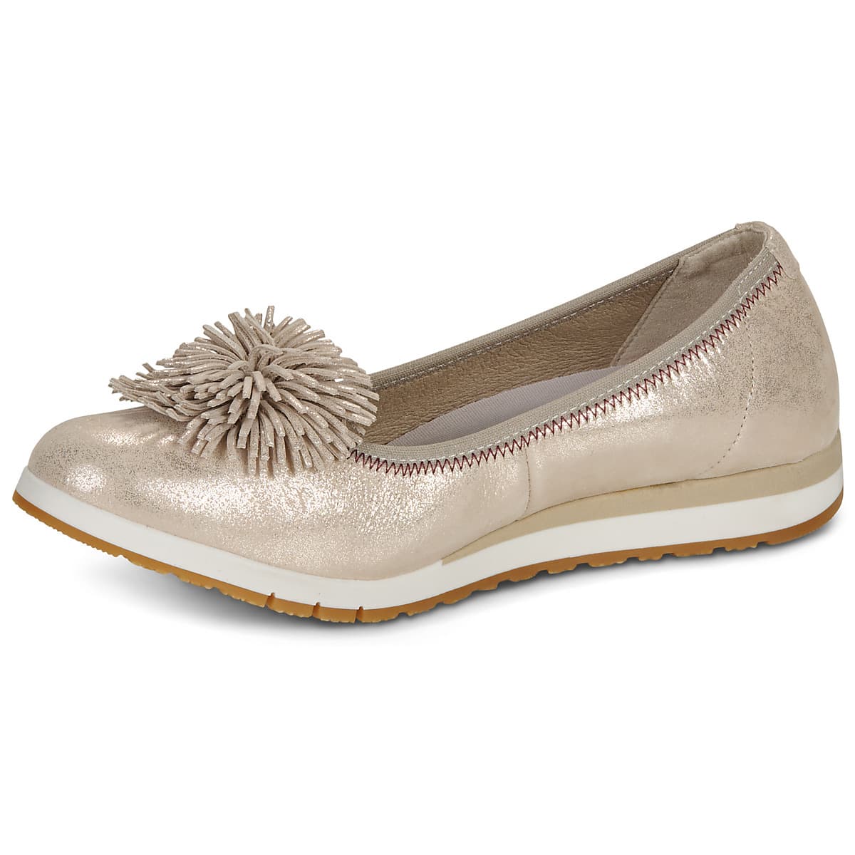Women's Ballet Flats Dorking Gold