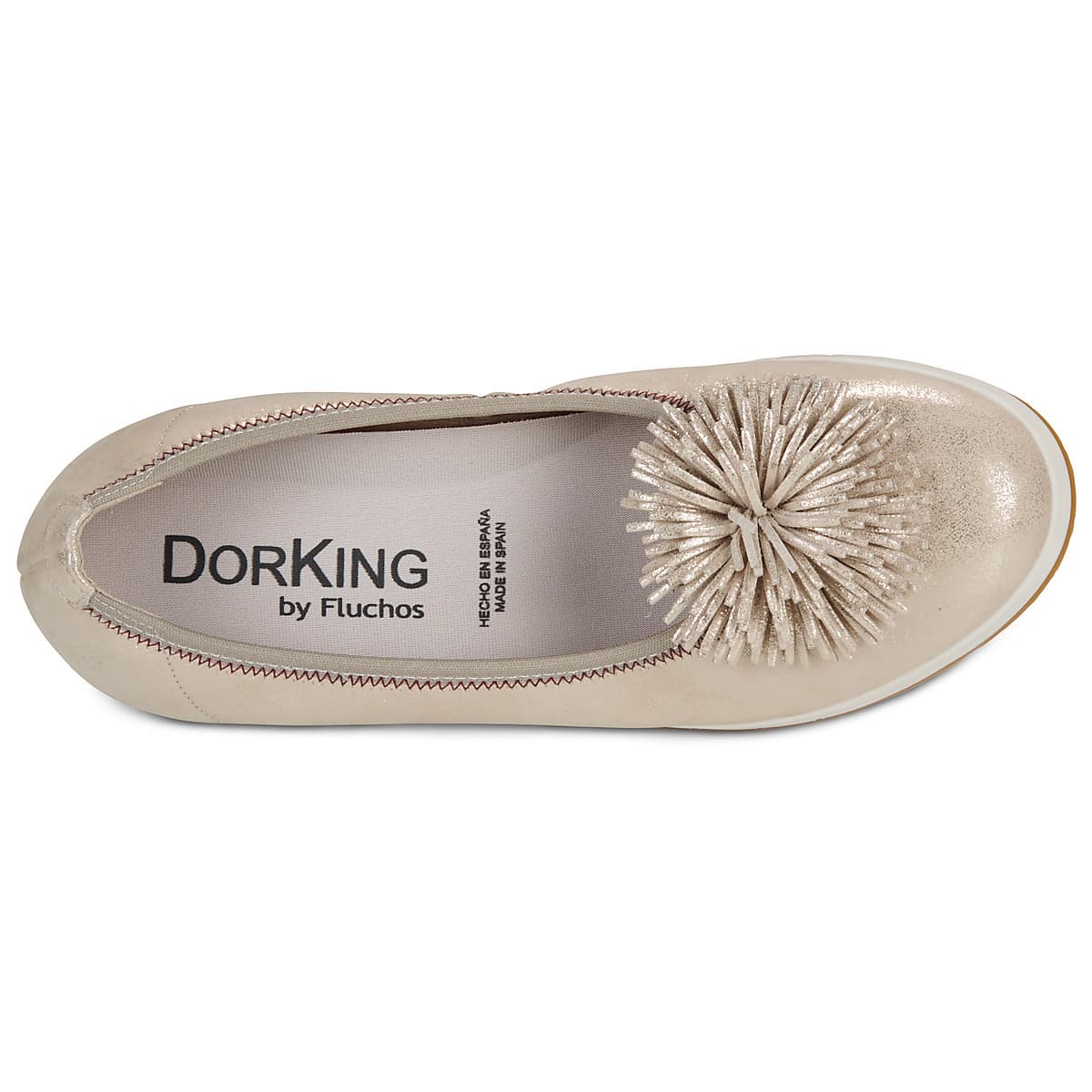 Women's Ballet Flats Dorking Gold