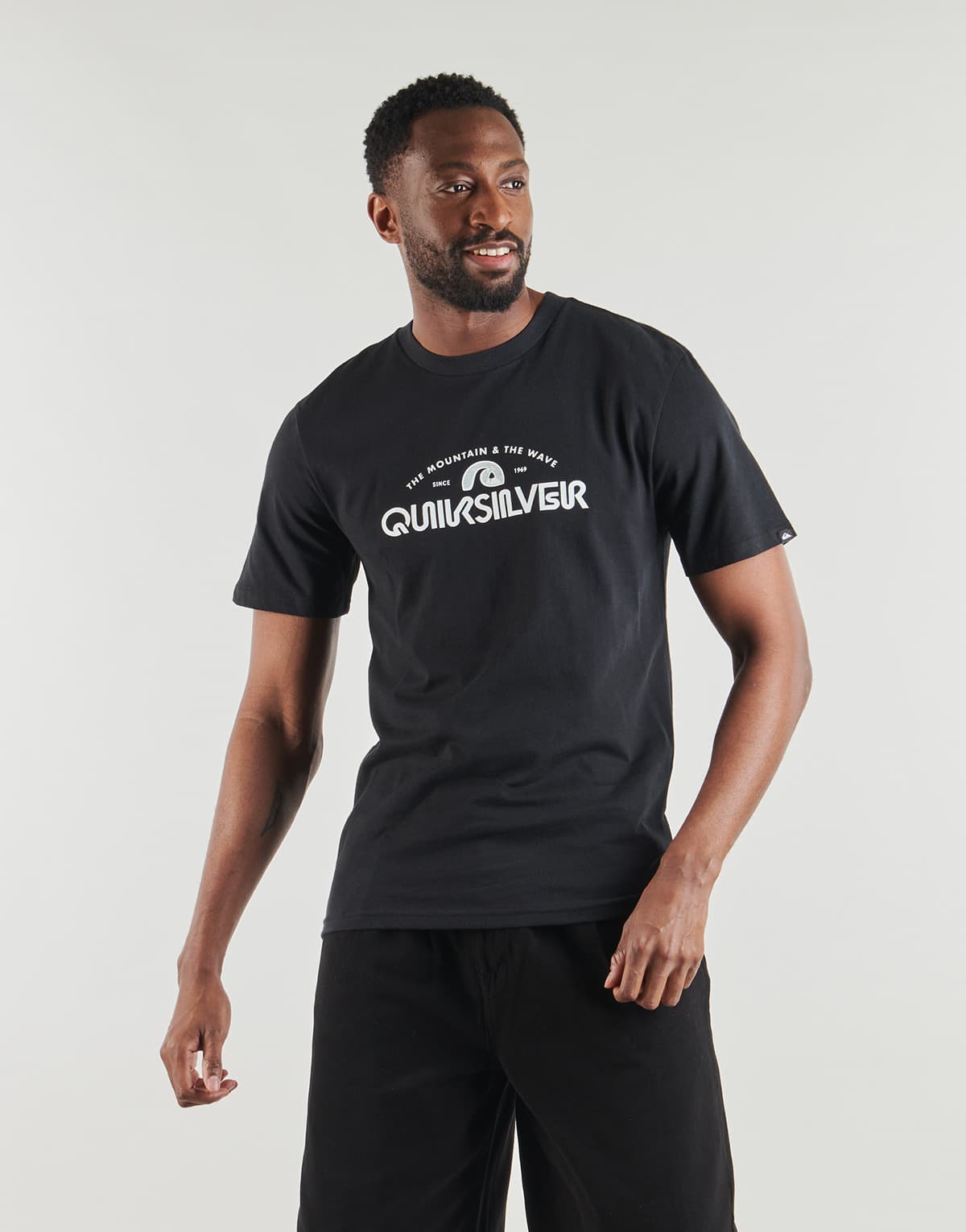 Men's T-Shirts Quiksilver Black