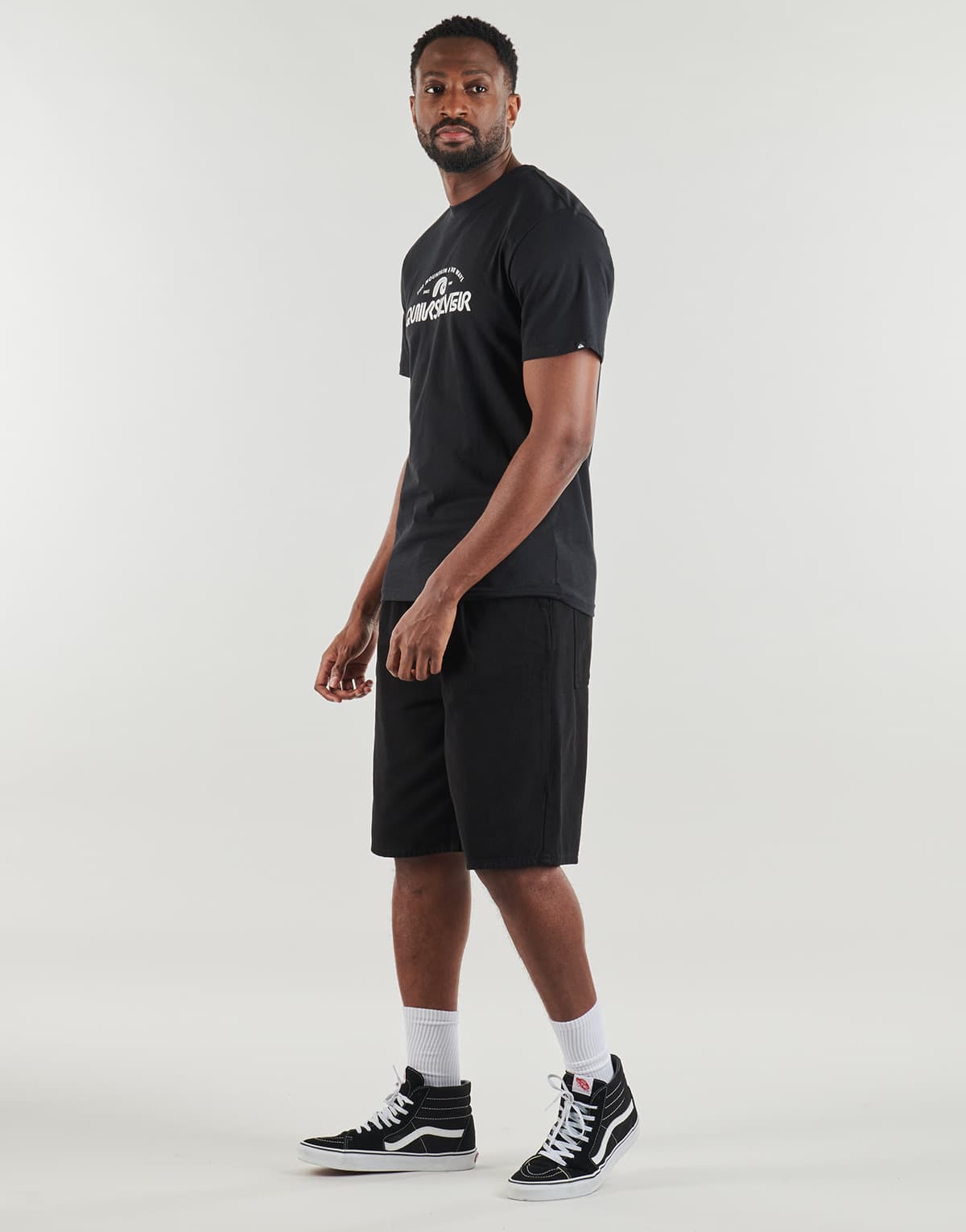 Men's T-Shirts Quiksilver Black