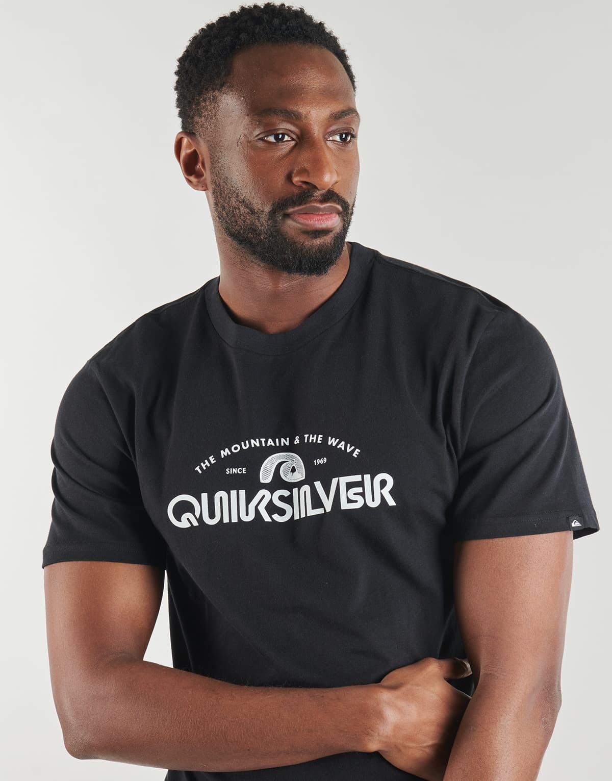 Men's T-Shirts Quiksilver Black