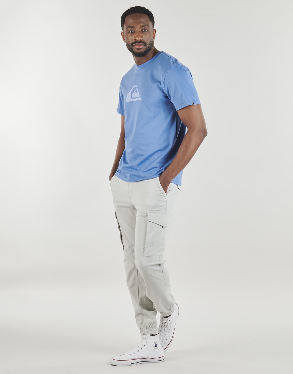 Men's T-Shirts Quiksilver Blue