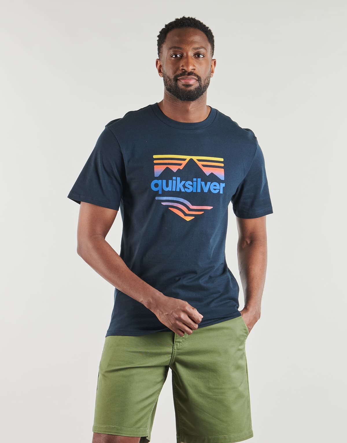 Men's T-Shirts Quiksilver Blue