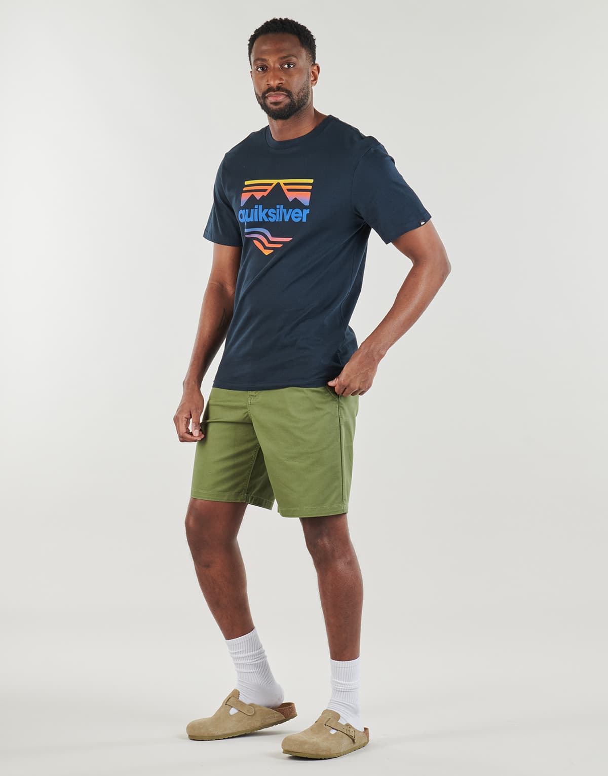 Men's T-Shirts Quiksilver Blue