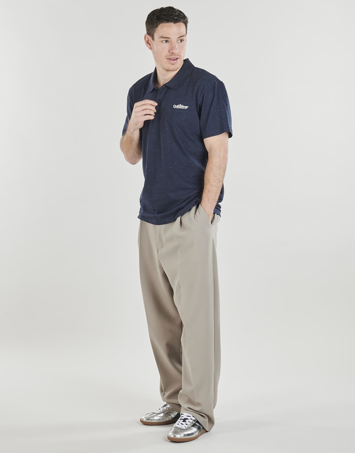 Men's Polo Shirts Quiksilver Blue