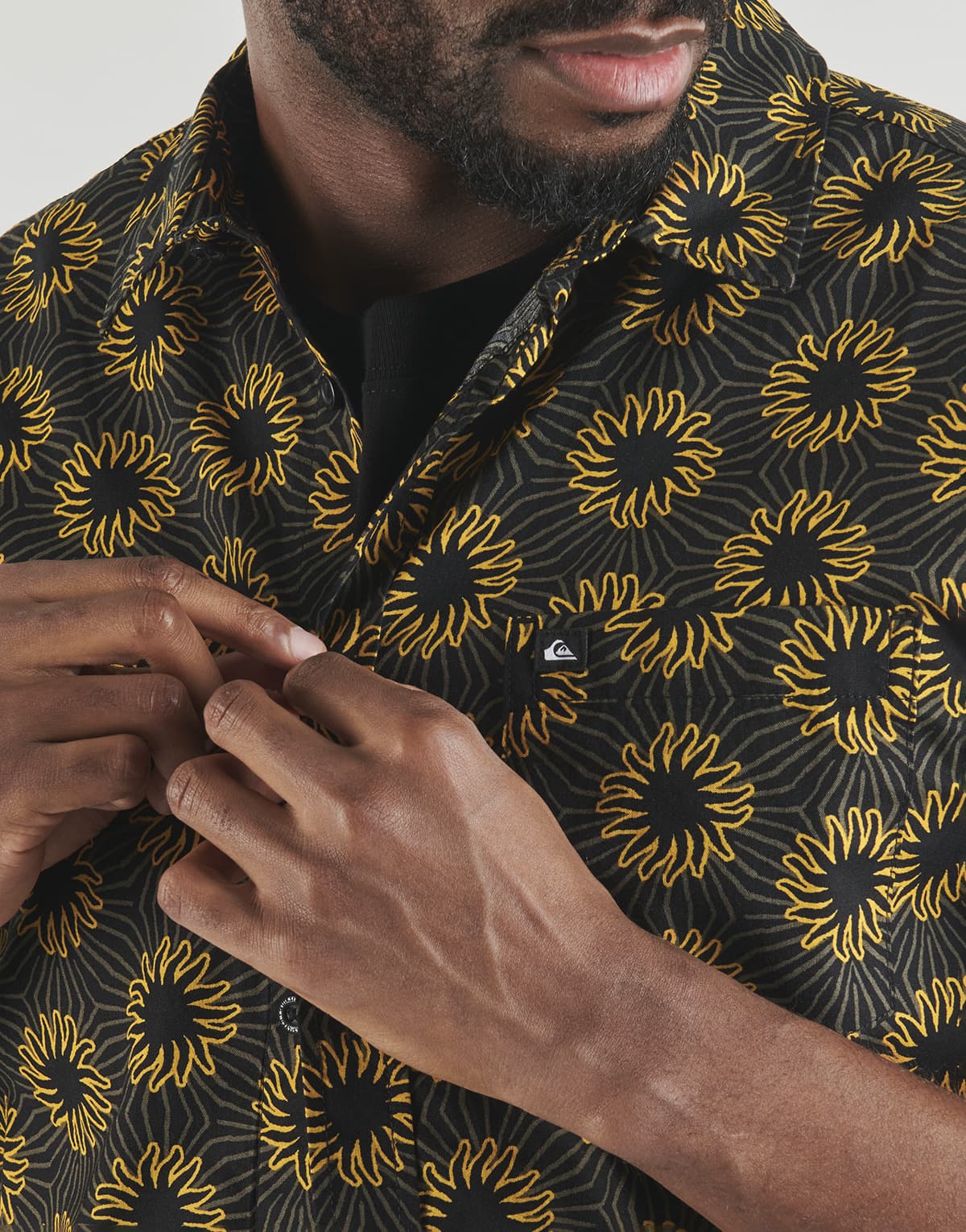 Men's Shirts Quiksilver Brown