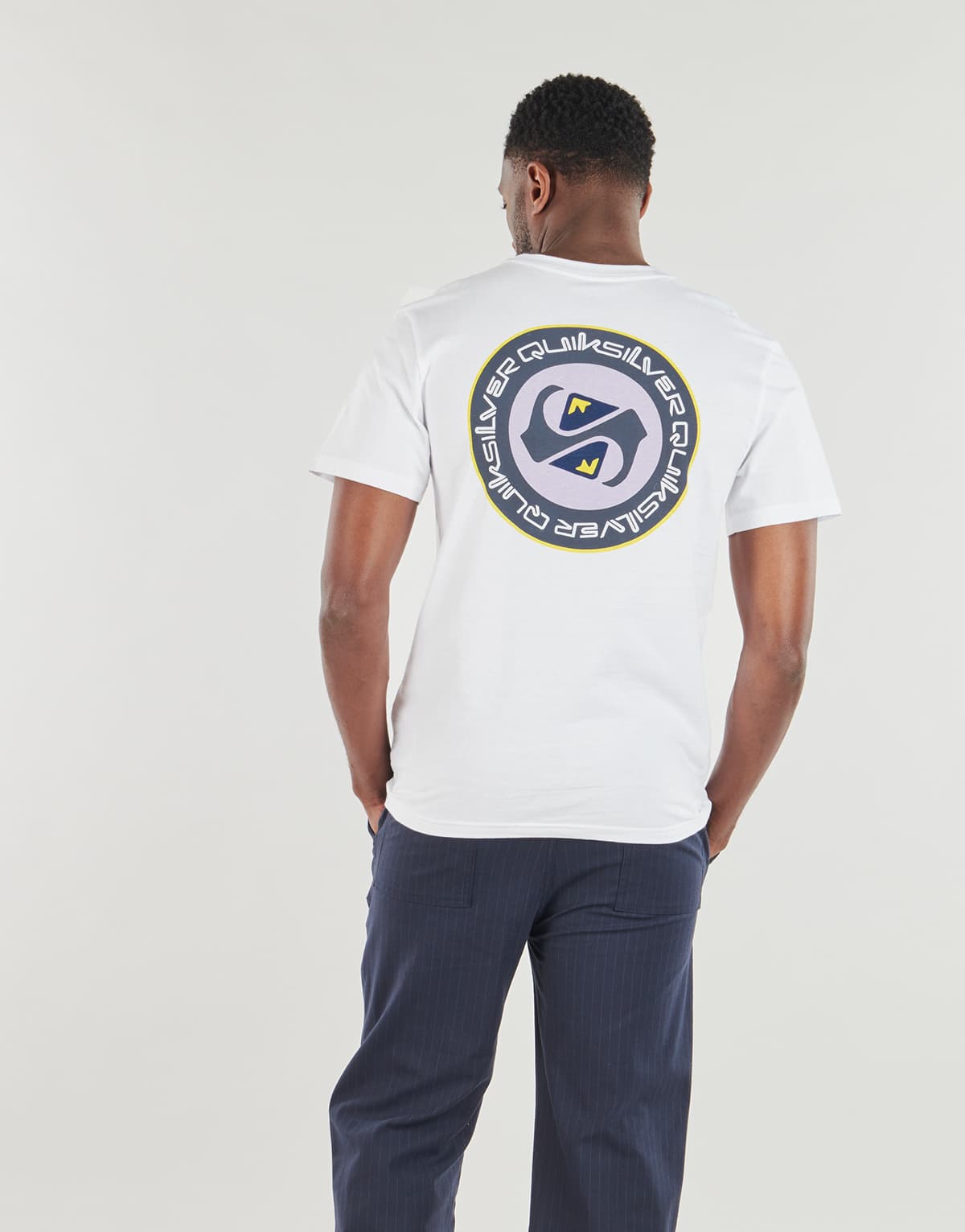 Men's T-Shirts Quiksilver White