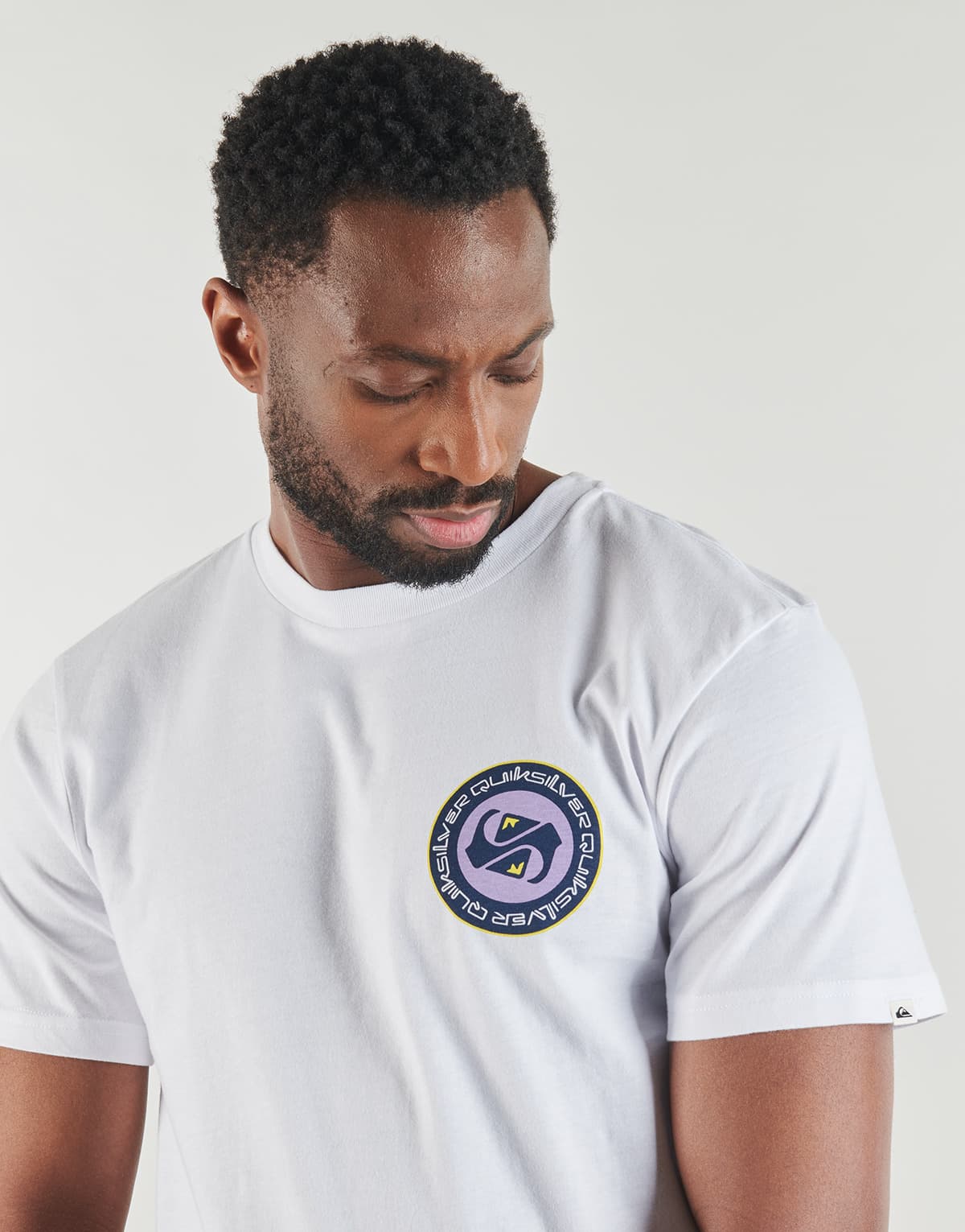 Men's T-Shirts Quiksilver White