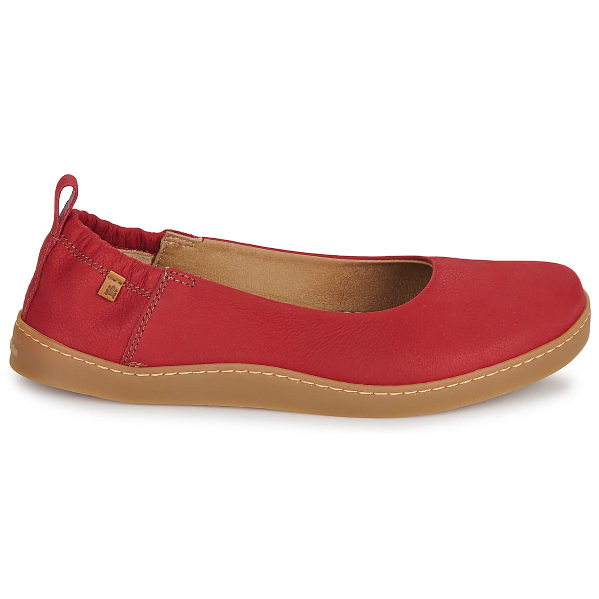 Women's Ballet Flats El Naturalista Red