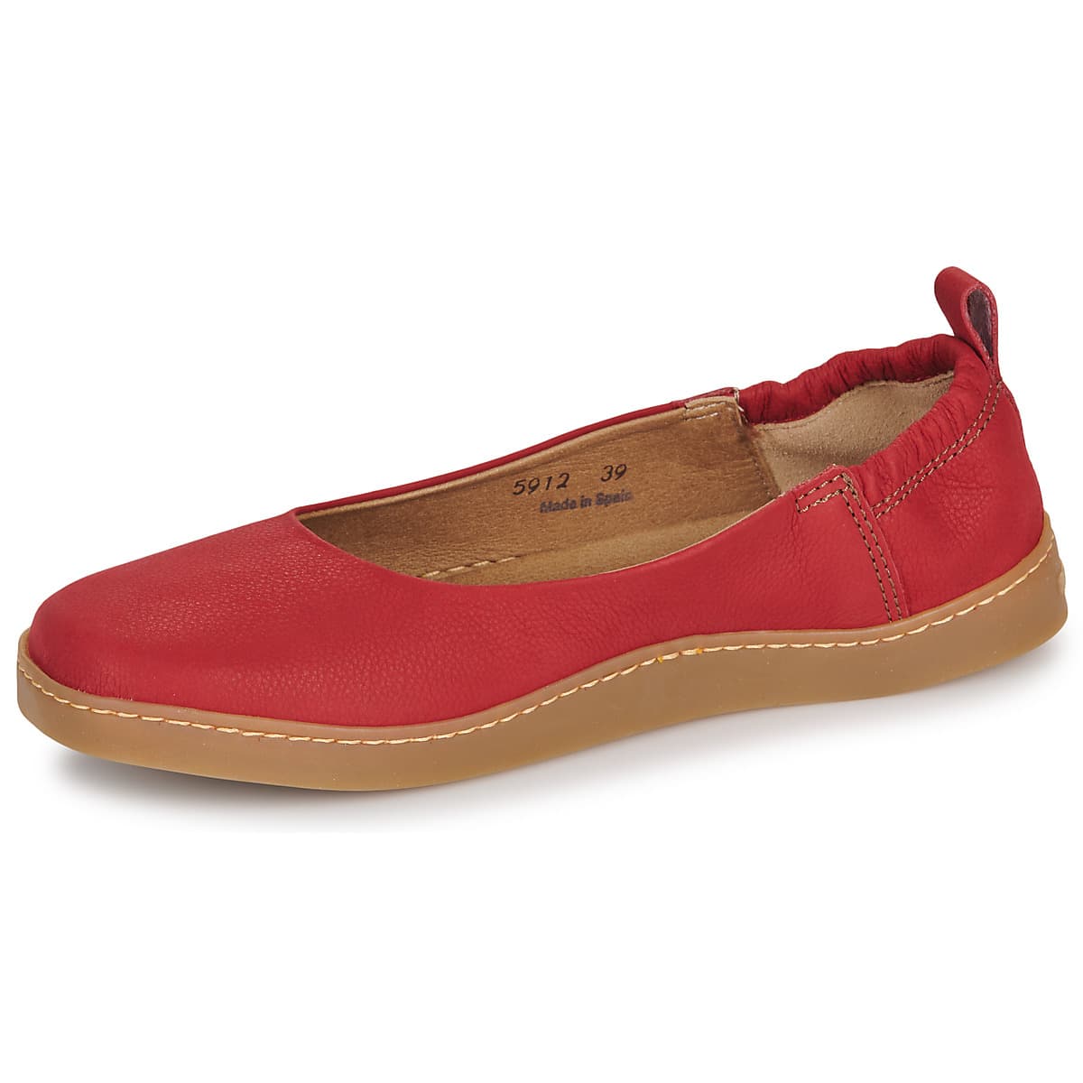 Women's Ballet Flats El Naturalista Red