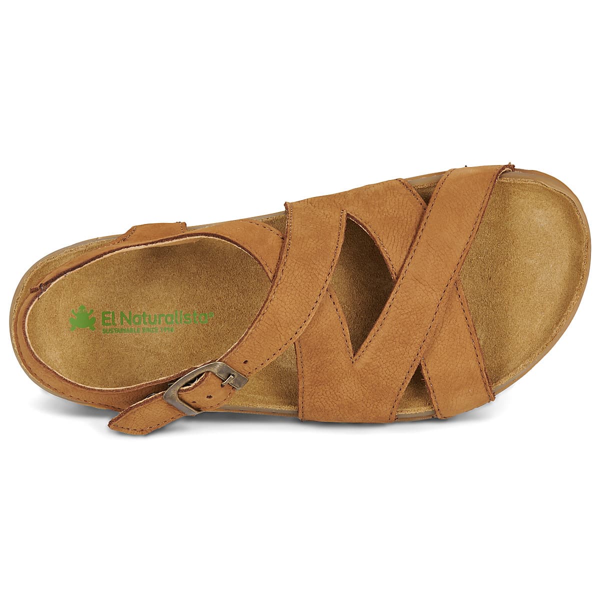 Women's Sandals El Naturalista Brown