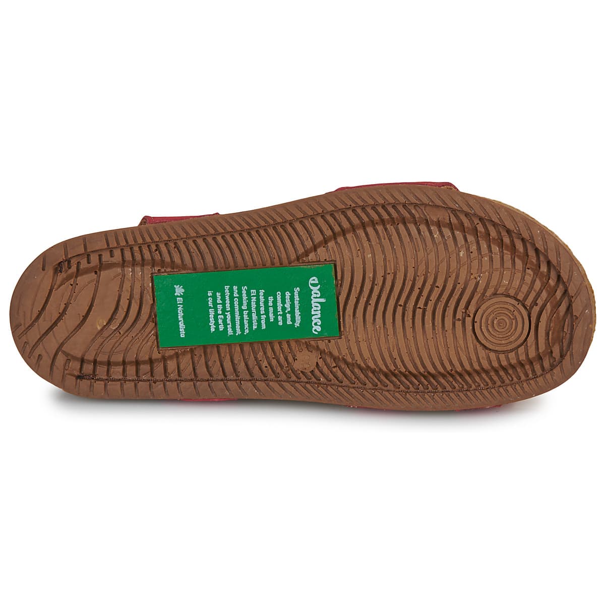Women's Sandals El Naturalista Red
