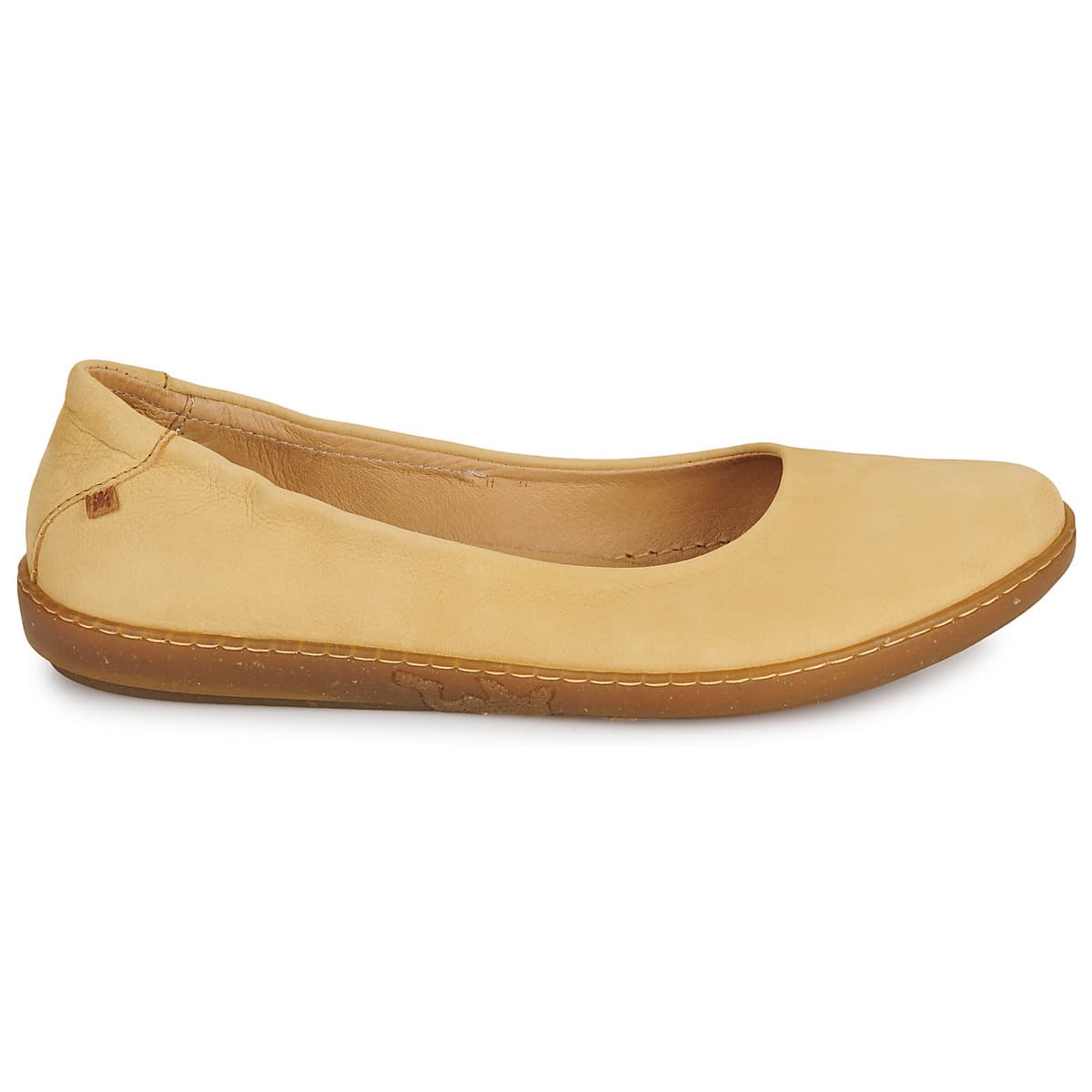 Women's Ballet Flats El Naturalista Yellow