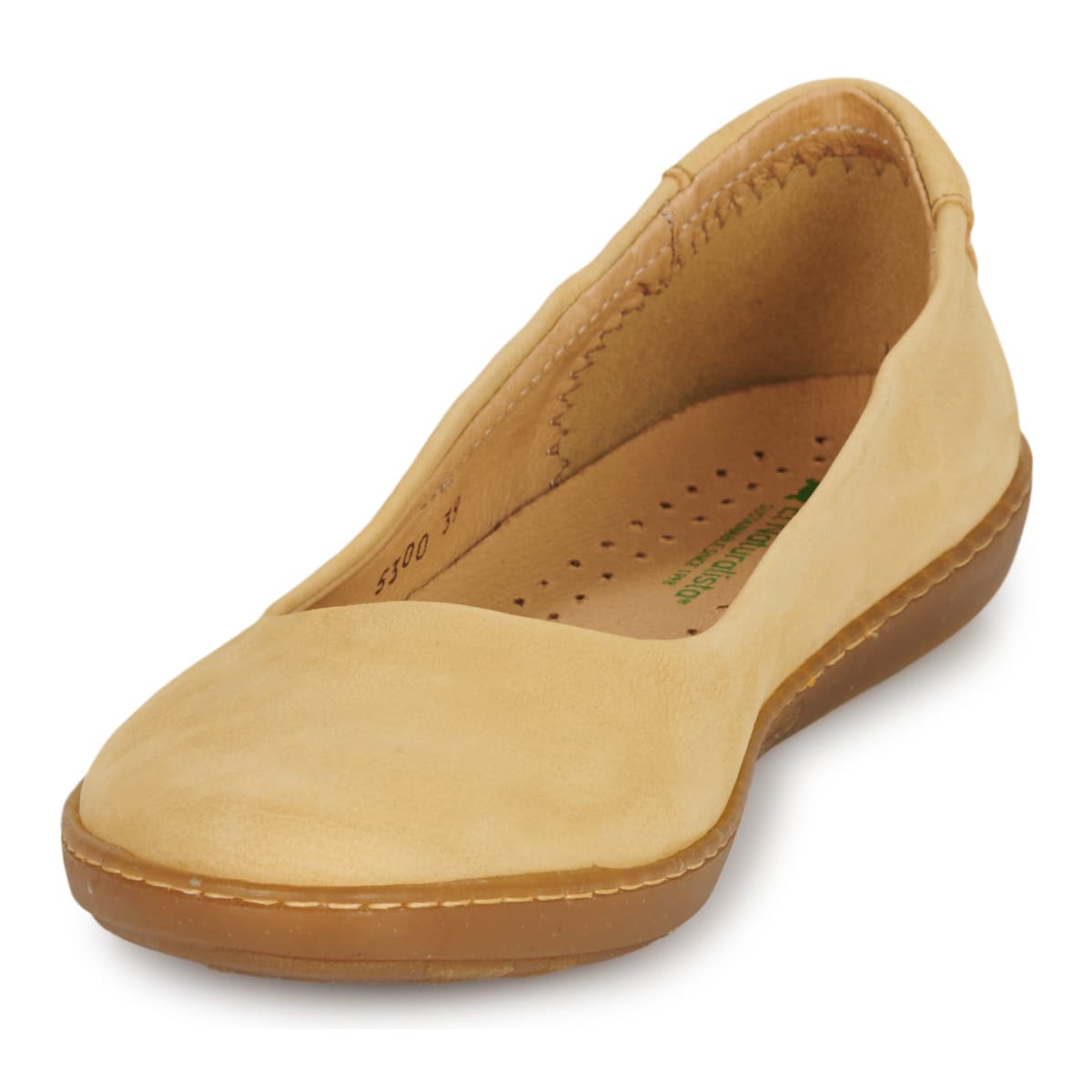 Women's Ballet Flats El Naturalista Yellow