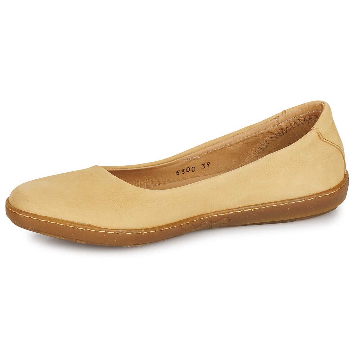 Women's Ballet Flats El Naturalista Yellow