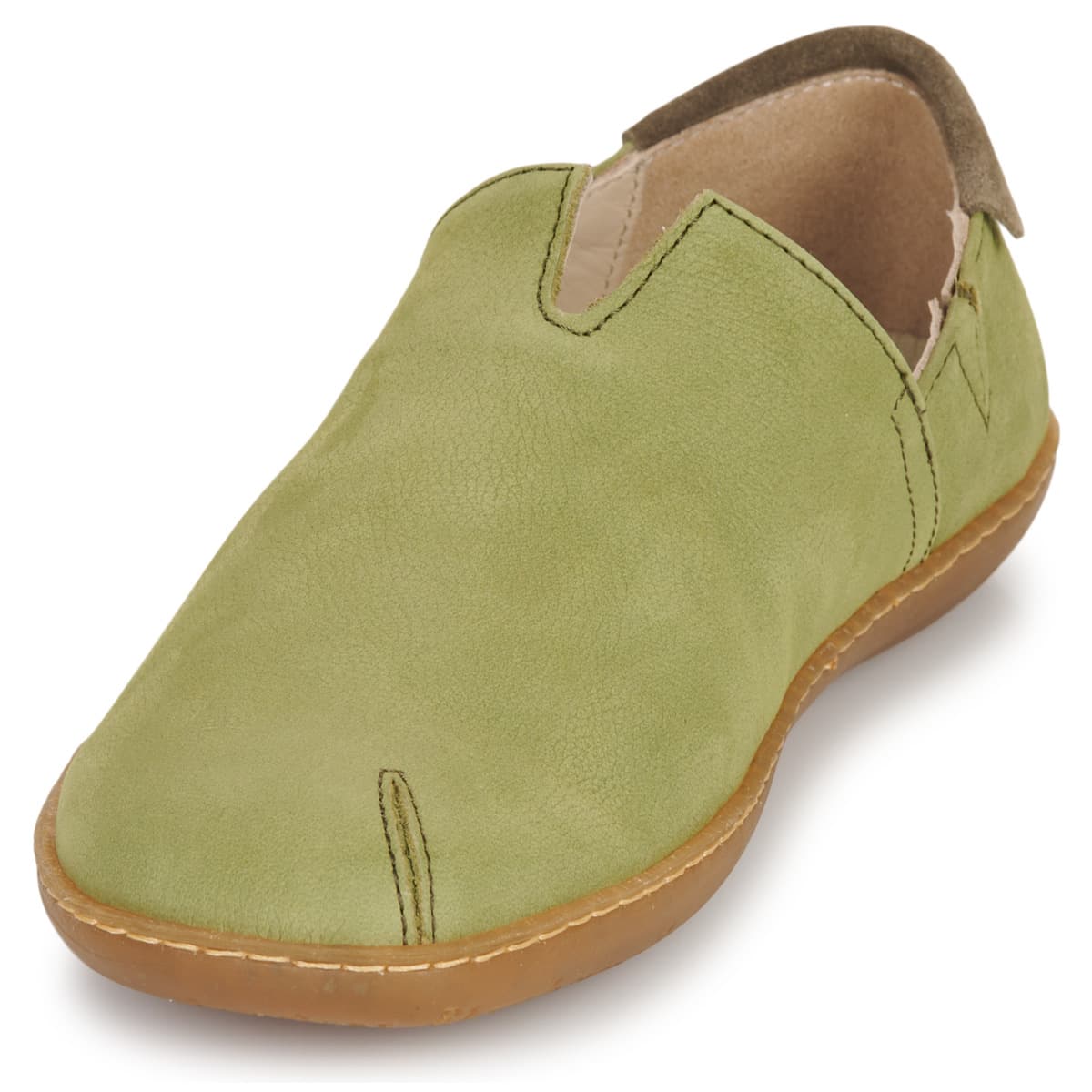 Women's Loafers El Naturalista Khaki