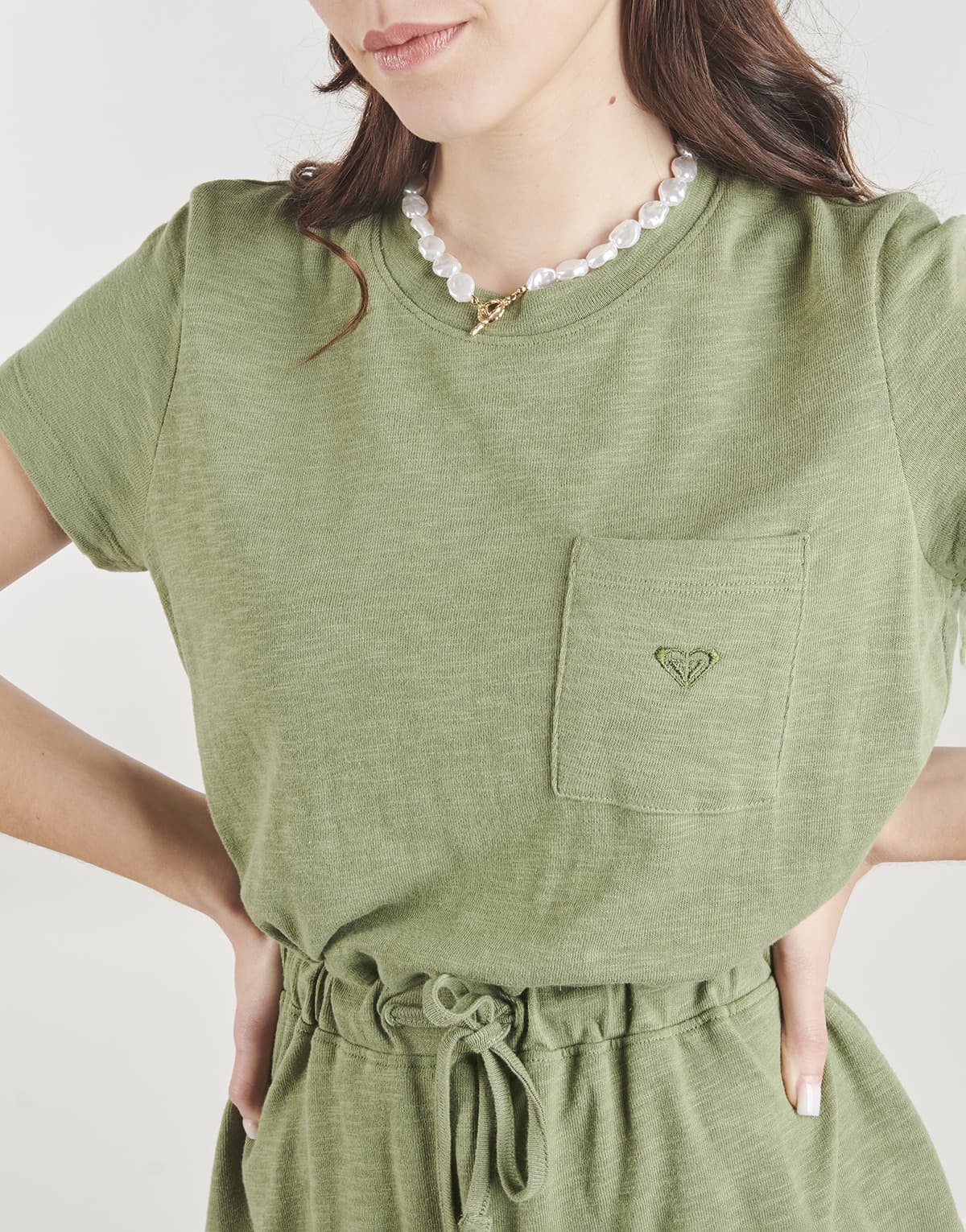 Women's Dresses Roxy Khaki