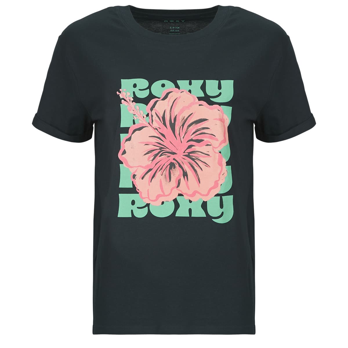 Women's T-Shirts Roxy Black