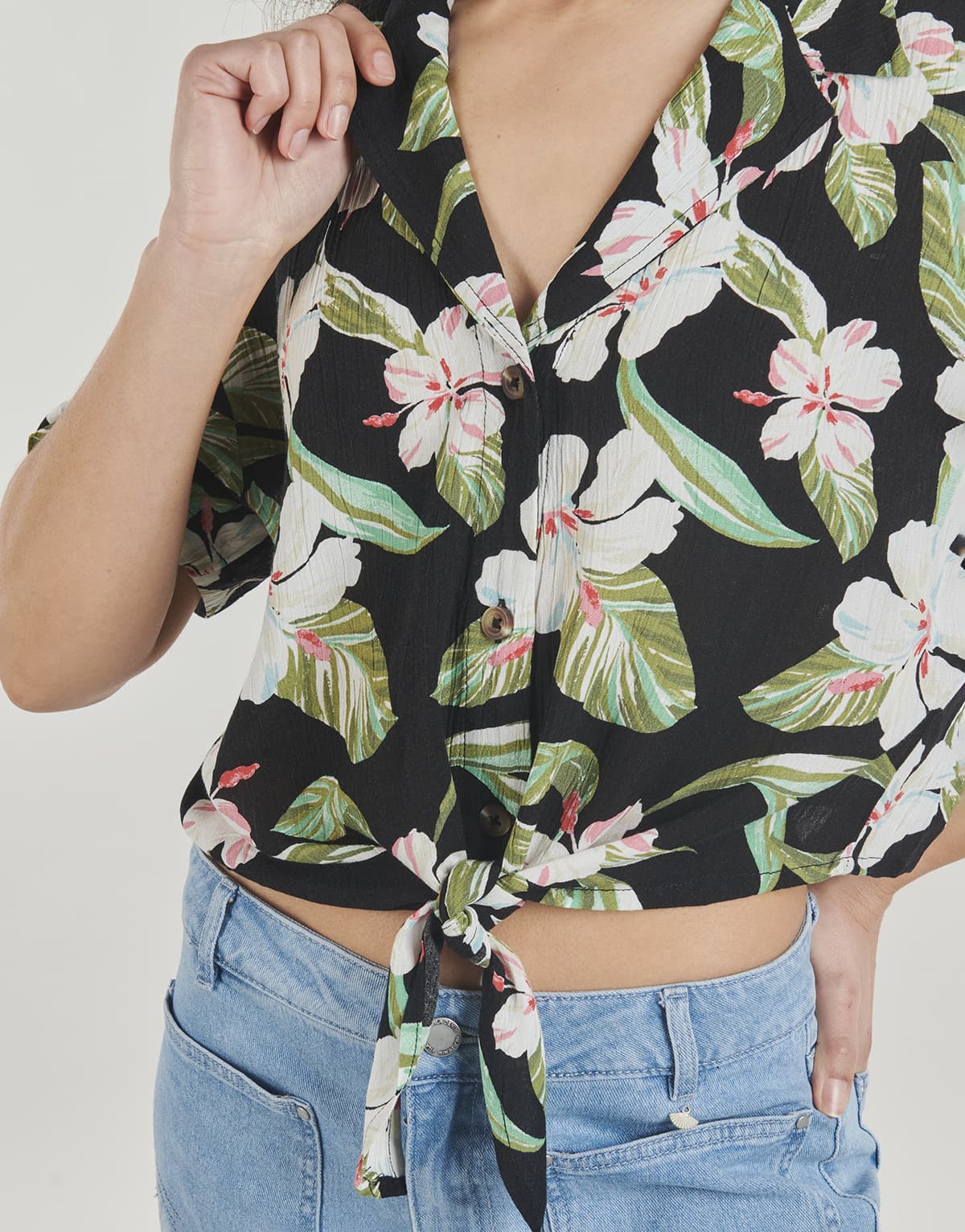 Women's T-Shirts Roxy Black