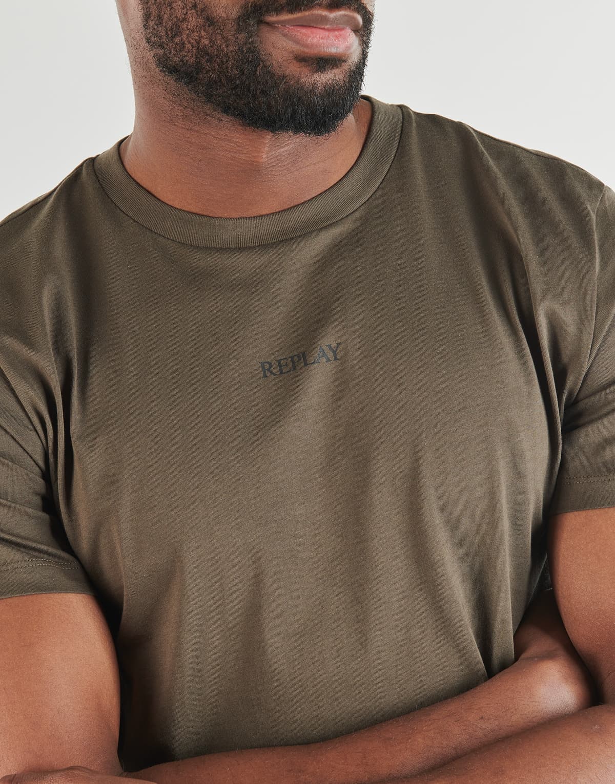 Men's T-Shirts Replay Khaki
