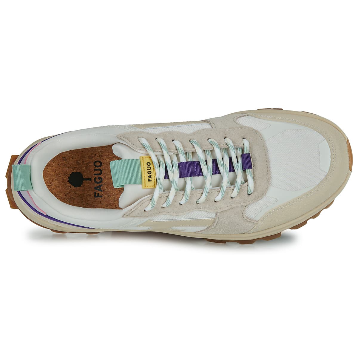 Women's Sneakers Faguo Beige
