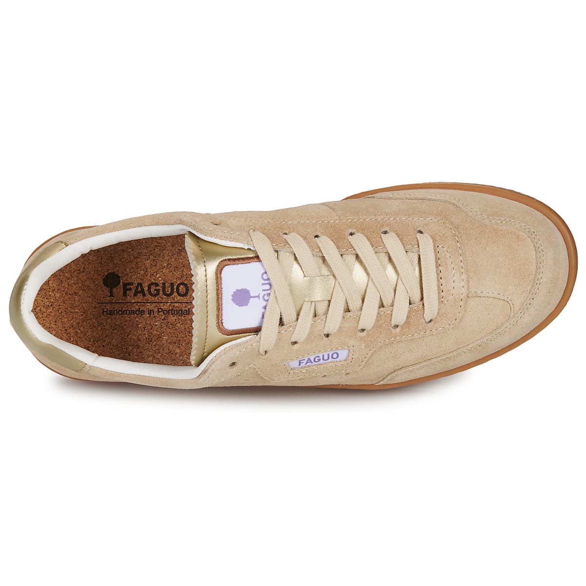 Women's Sneakers Faguo Beige
