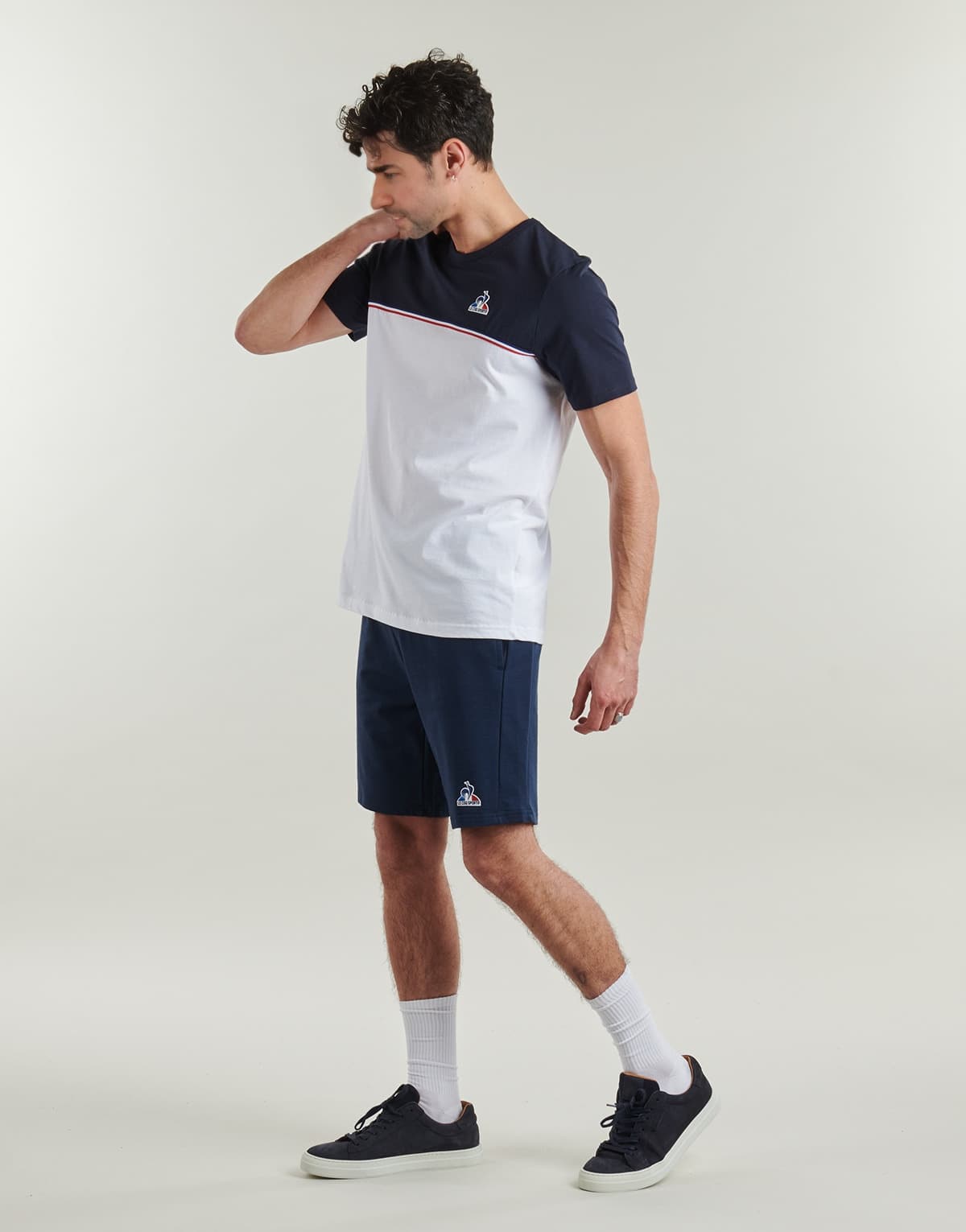 Men's Sports T-Shirts Le Coq Sportif Blue