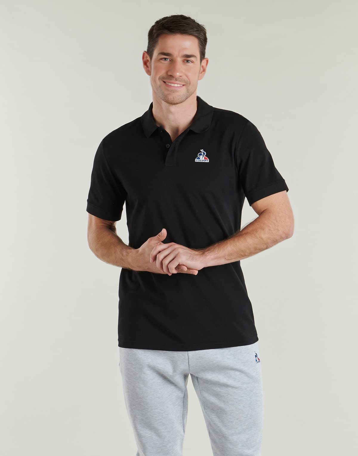 Men's Sports T-Shirts Le Coq Sportif Black