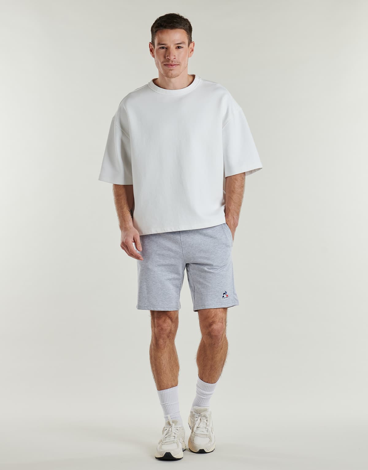 Men's Sports Shorts Le Coq Sportif Gray