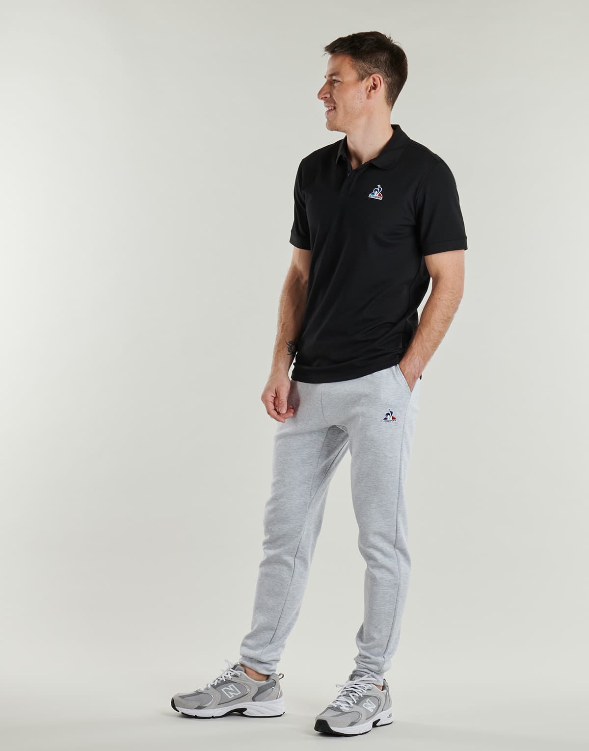 Men's Sports Sets Le Coq Sportif Gray