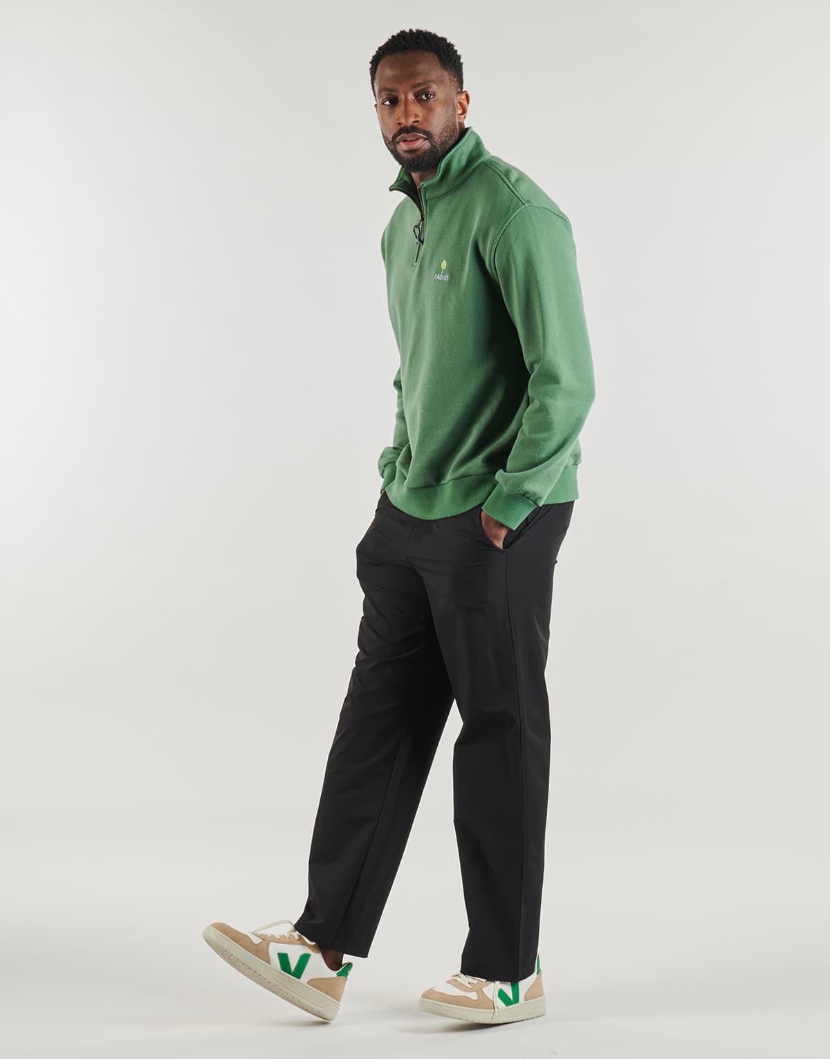 Men's Sports T-Shirts Faguo Green