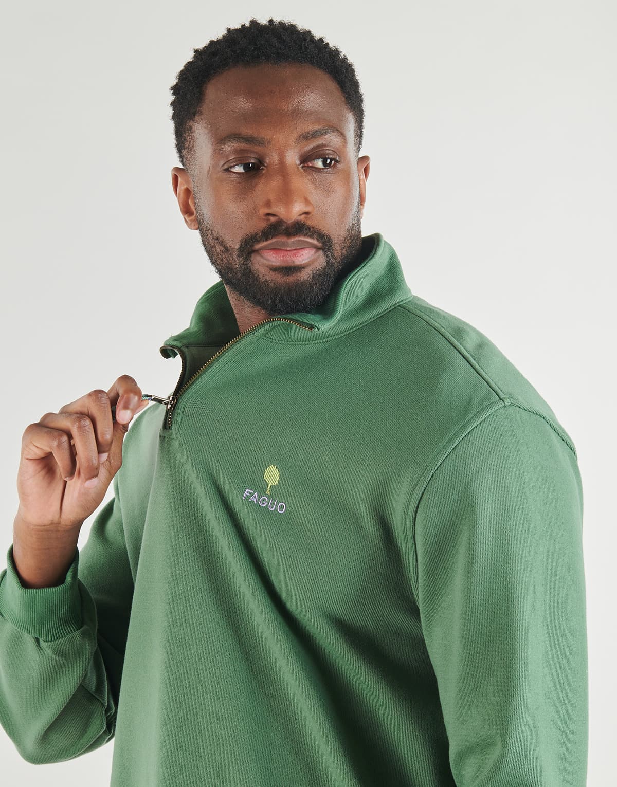 Men's Sports T-Shirts Faguo Green