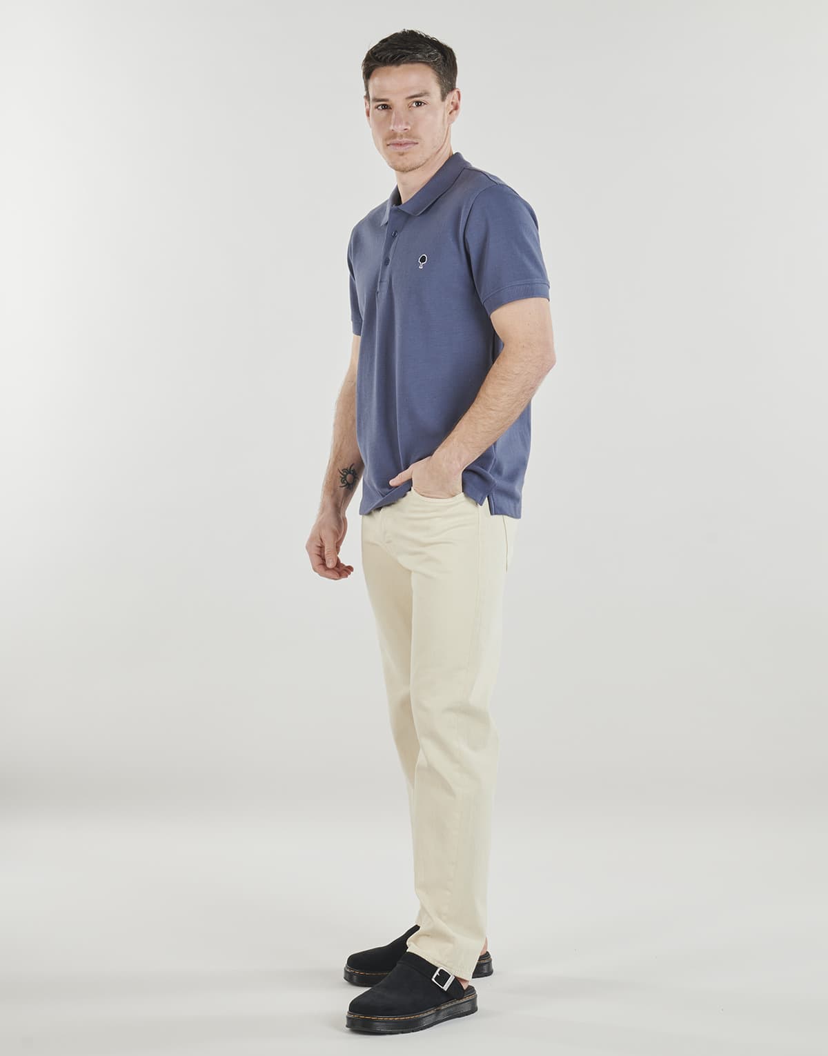 Men's Polo Shirts Faguo Blue