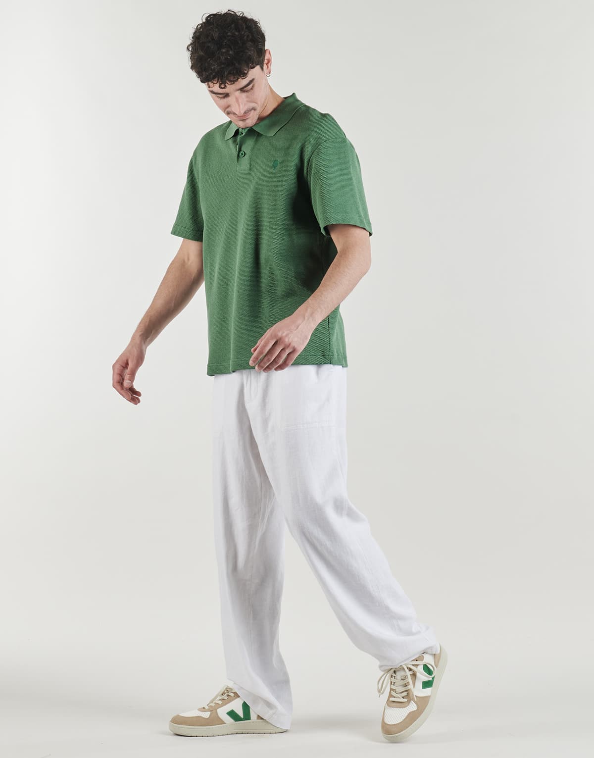 Men's Polo Shirts Faguo Green