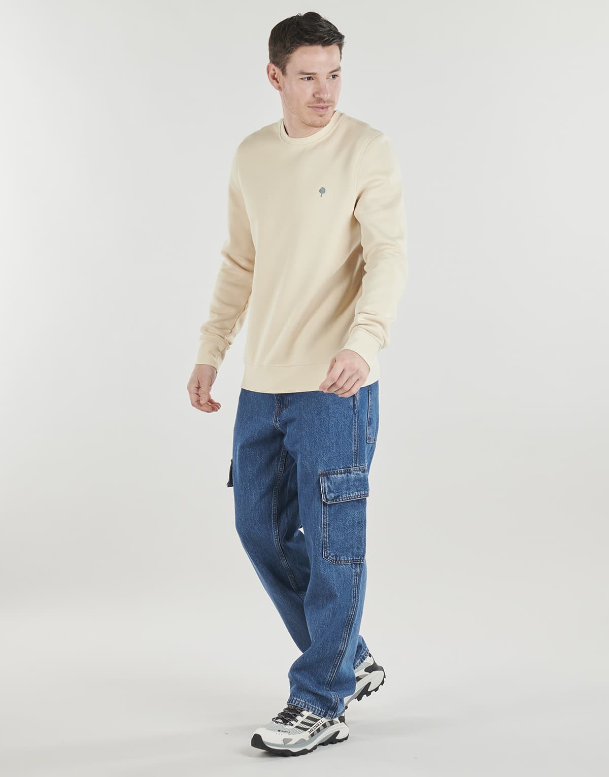 Men's Sports T-Shirts Faguo Beige