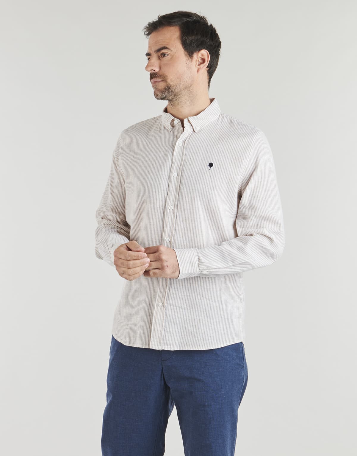 Men's Shirts Faguo White