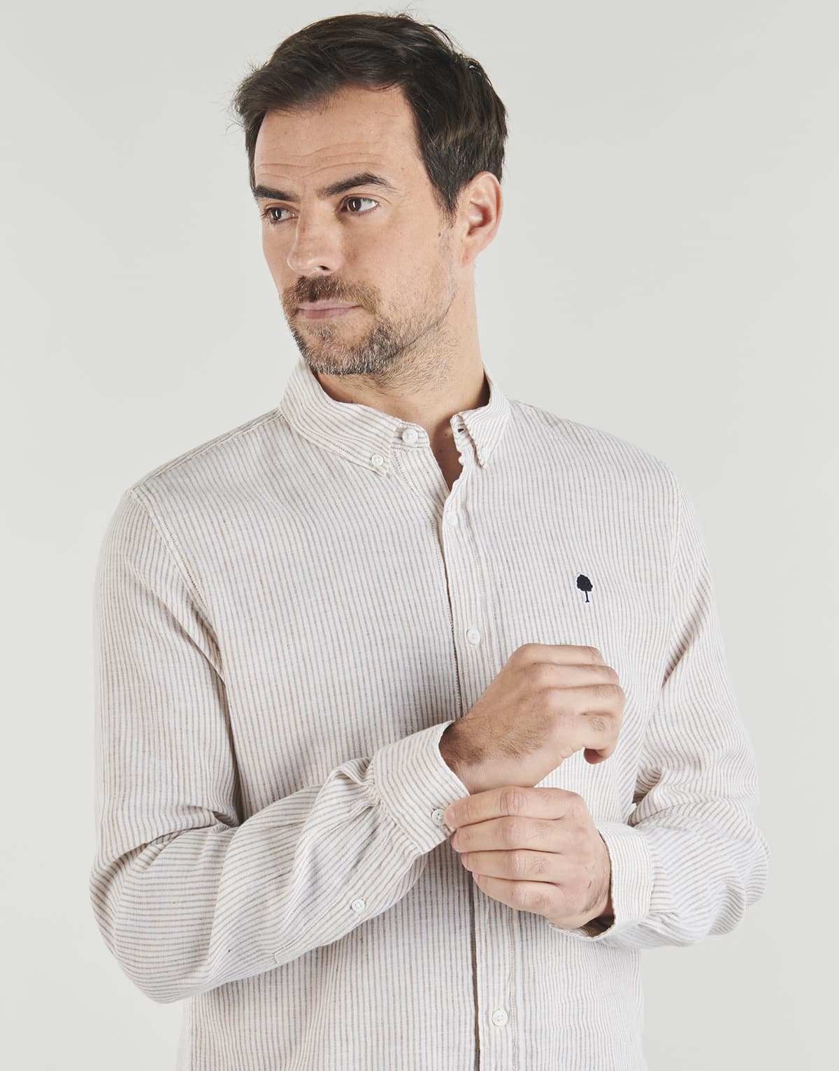 Men's Shirts Faguo White