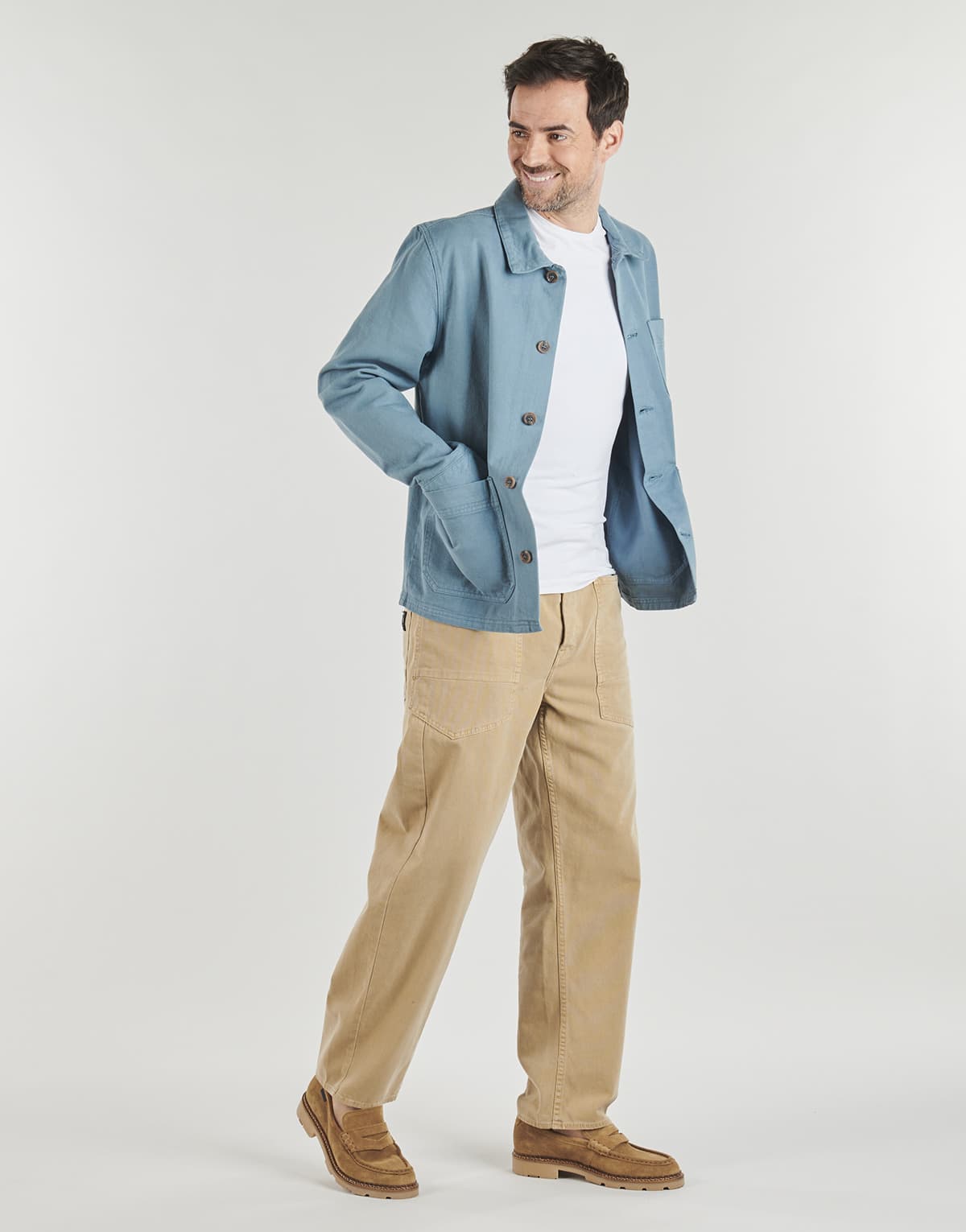 Men's Blazers Faguo Blue