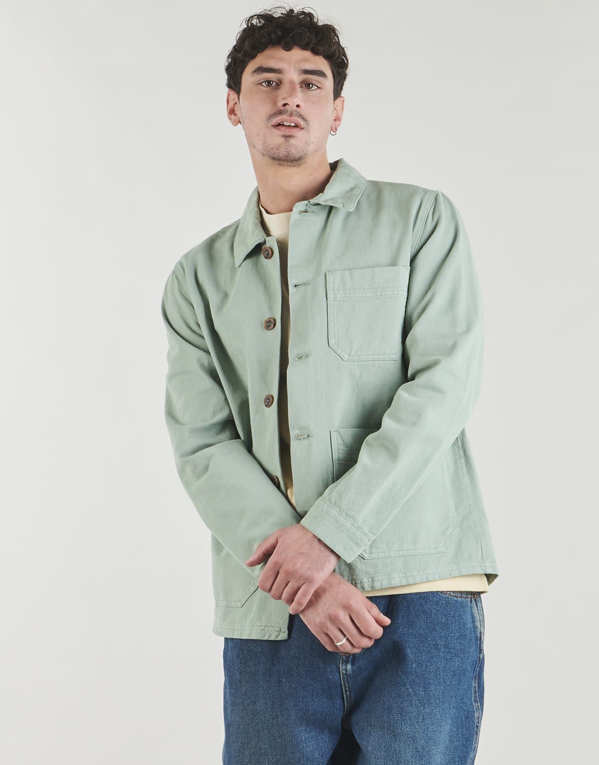 Men's Blazers Faguo Green