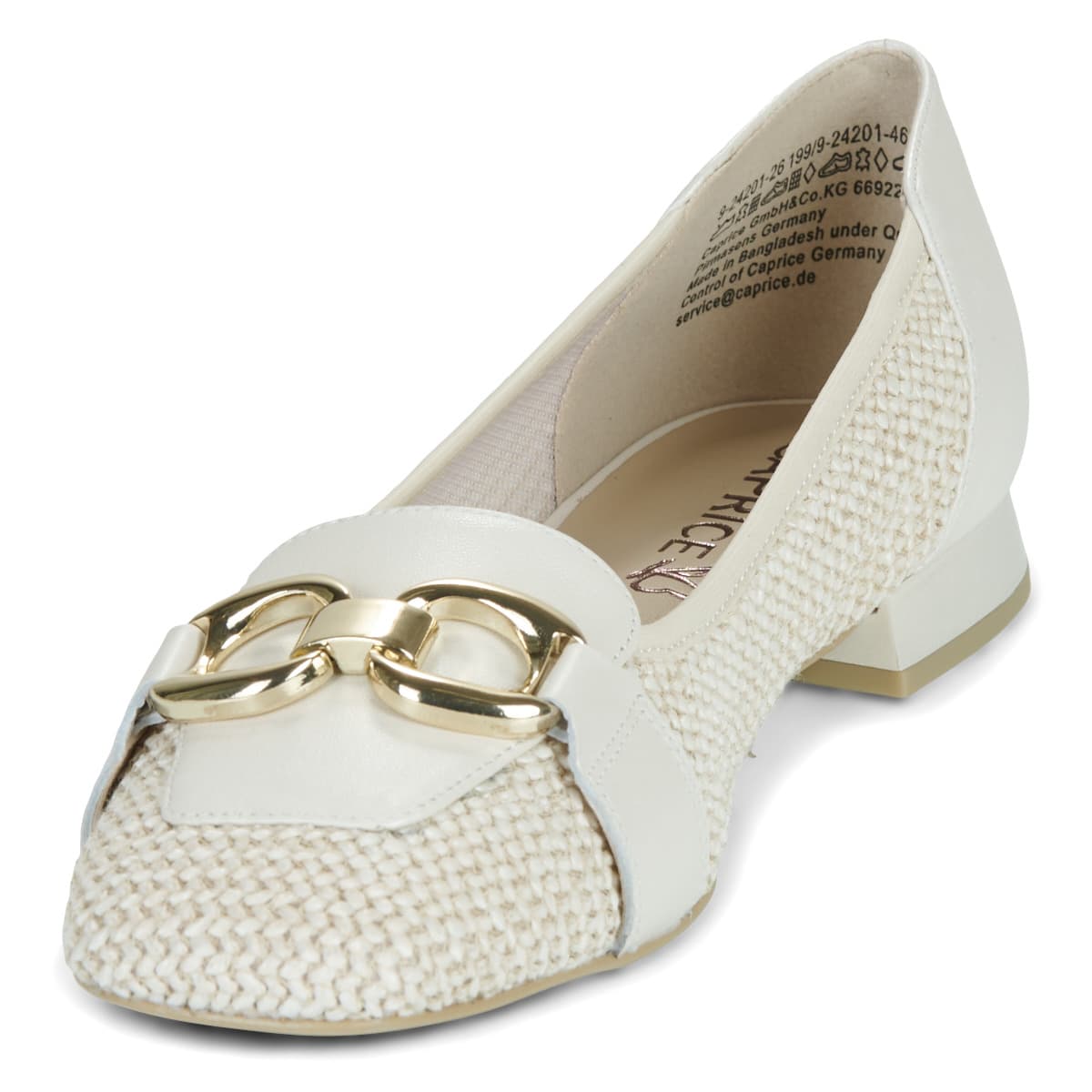 Women's Ballet Flats Caprice Beige