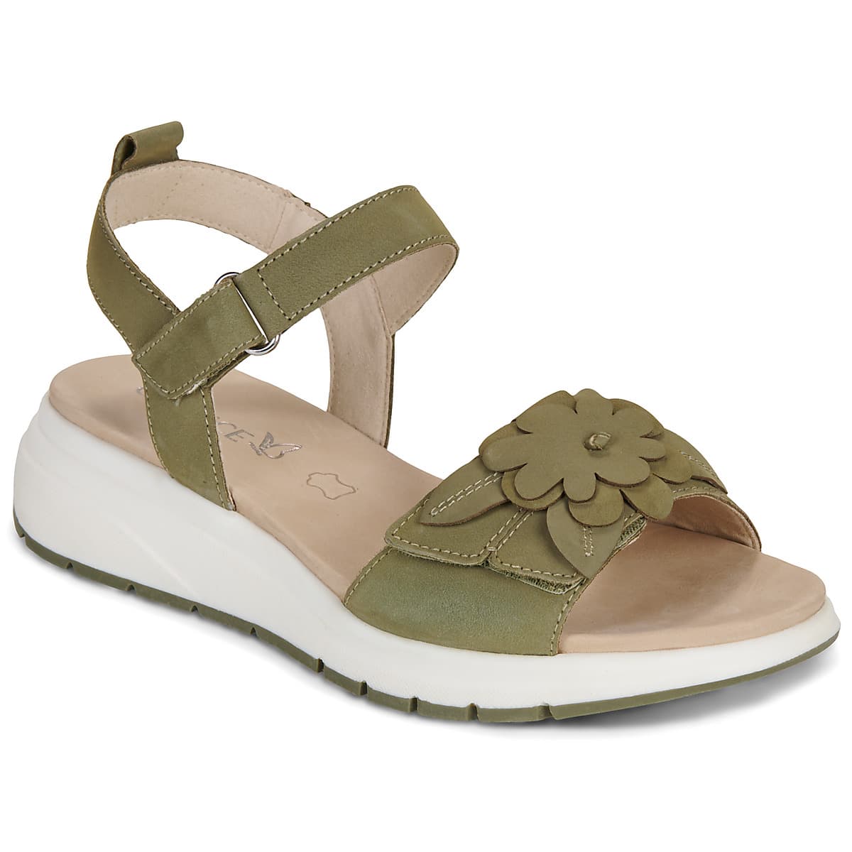 Women's Sandals Caprice Khaki