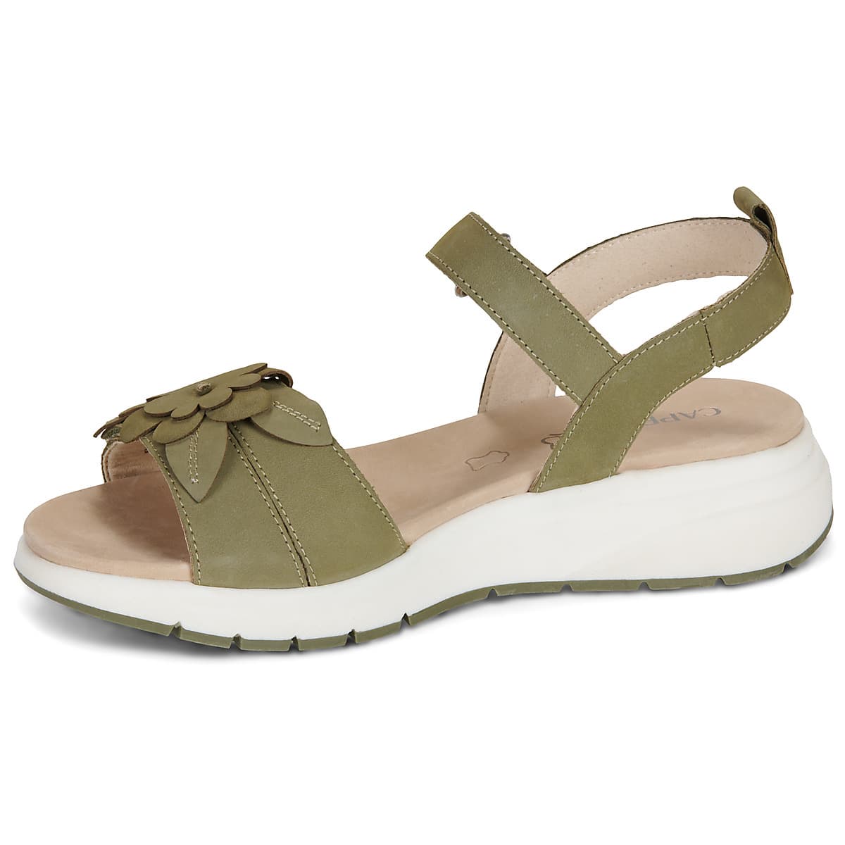 Women's Sandals Caprice Khaki