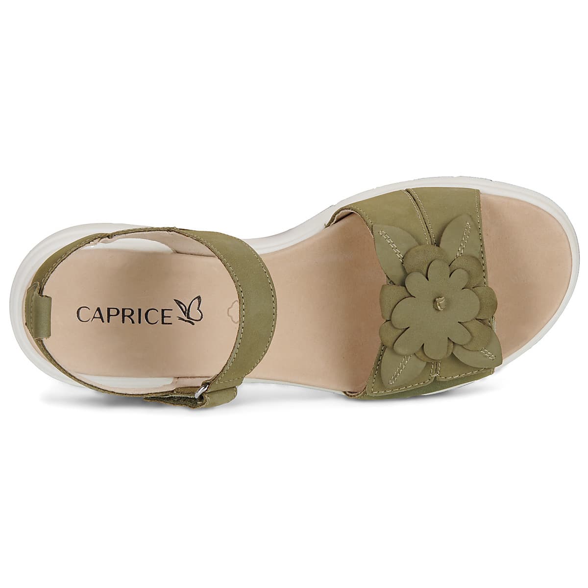 Women's Sandals Caprice Khaki