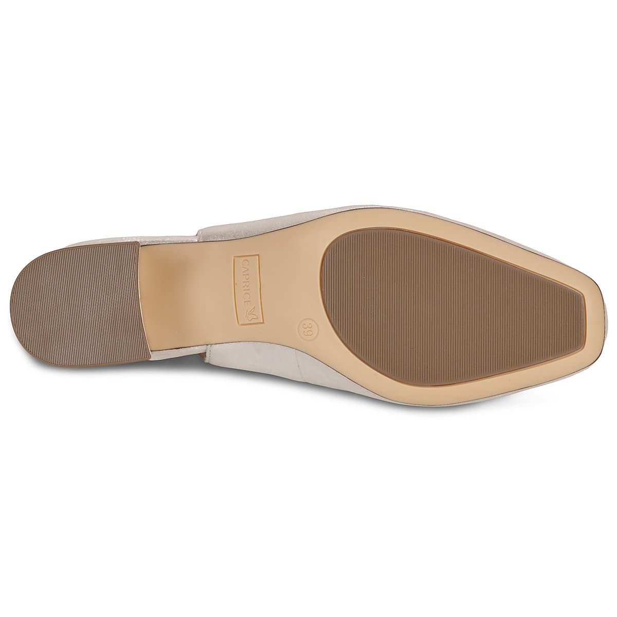 Women's Ballet Flats Caprice Silver