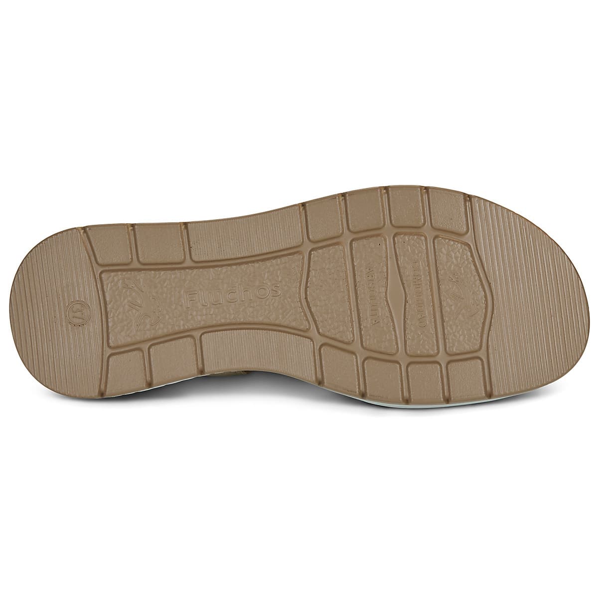 Women's Platforms Fluchos Beige